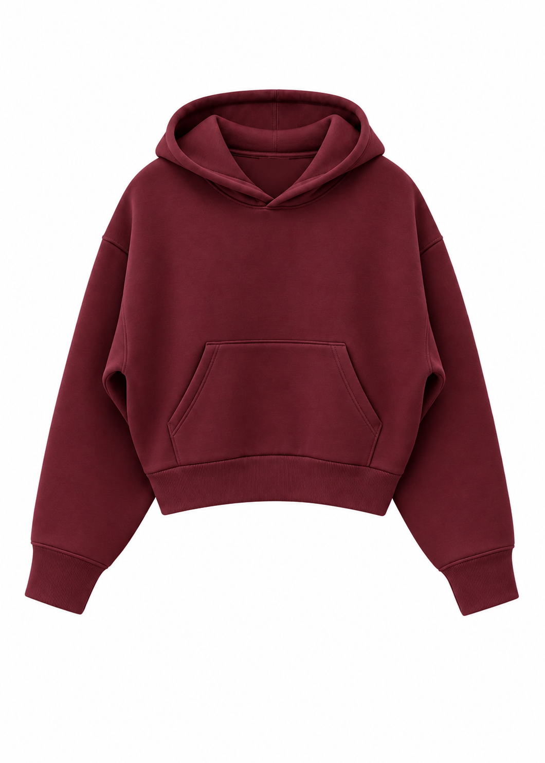 Basic Hoodie — Burgandy