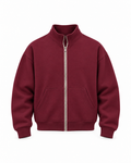Basic Zipper — Burgandy