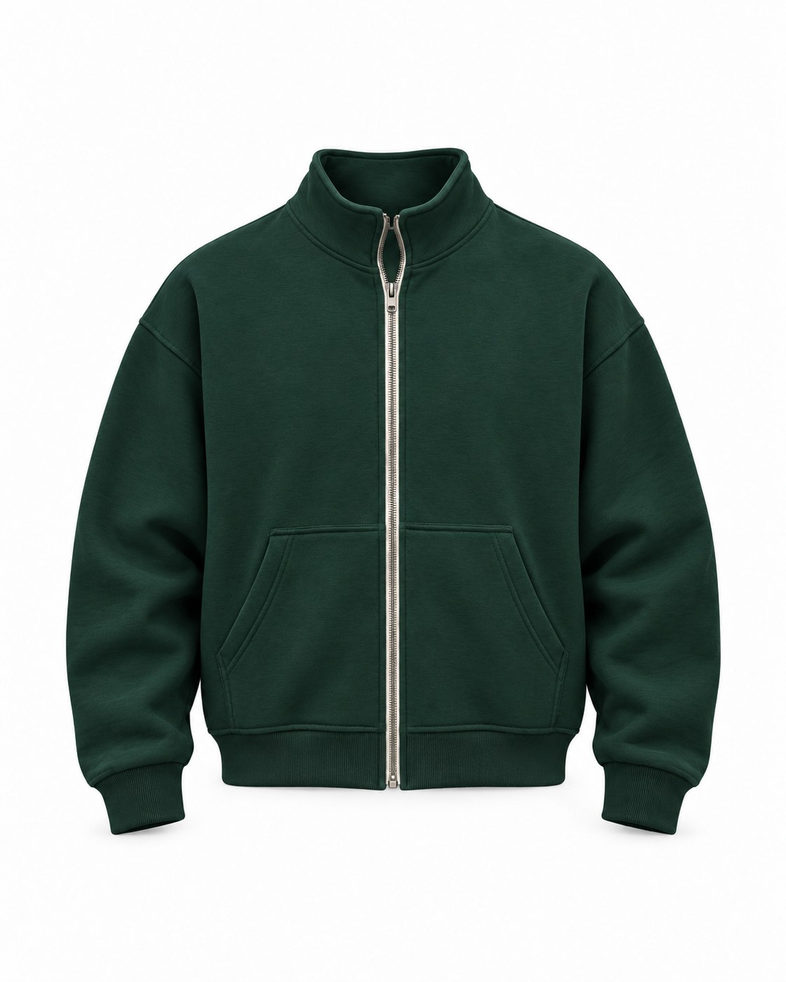 Basic Zipper — Olive