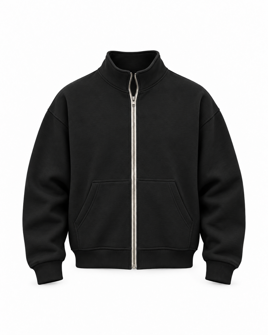 Basic Zipper — Black