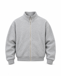 Basic Zipper — Grey