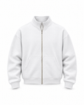 Basic Zipper — White